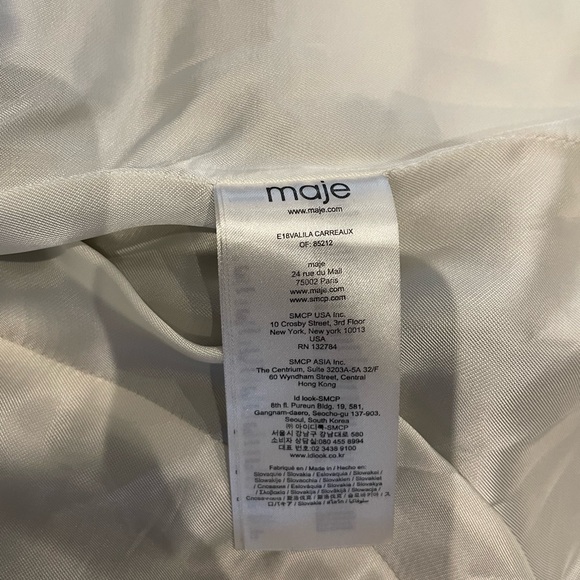 Maje Two Piece Suit Set - Picture 4 of 5